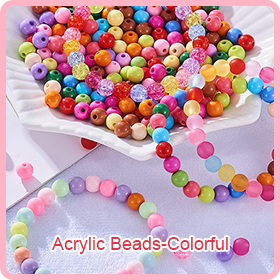 Acrylic Beads-Colorful