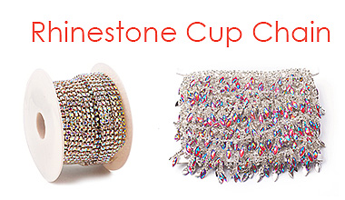 Rhinestone Cup Chain